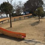 幸田町 幸田中央公園の遊具や駐車場などの情報！長いローラー滑り台有　