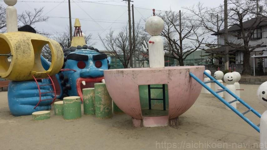 一宮市鬼ヶ島公園遊具