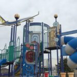 小牧市 小針公園、エアフロントオアシスの遊具、駐車場などの情報!飛行機好きにもおすすめ