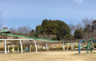 犬山市ひばりが丘公園長いローラー滑り台
