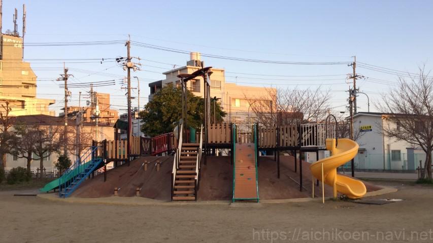 名古屋市昭和区川名公園複合遊具