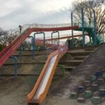 蒲郡市 双太山公園の遊具、駐車場などの情報!長い滑り台有、子連れにおすすめの公園!