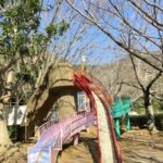 田原市 滝頭公園の遊具、駐車場などの情報!ゴリラの遊具、長い滑り台有り!