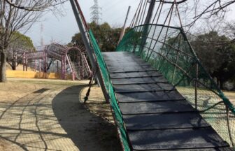 大府みどり公園遊具吊り橋