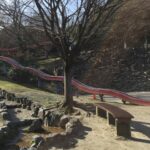 半田運動公園の遊具、駐車場などの情報!長いローラー滑り台、バスケットゴール、スケートボードコーナー有