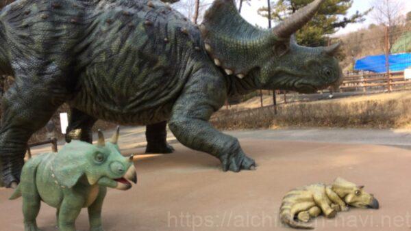 岡崎市東公園恐竜