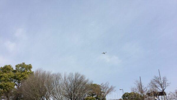 豊山町神明公園飛行機